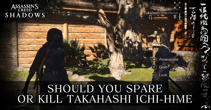 AC Shadows Should You Spare or Kill Takahashi Ichi-Hime