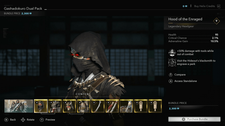 AC Shadows Hood of the Enraged Location in DLC