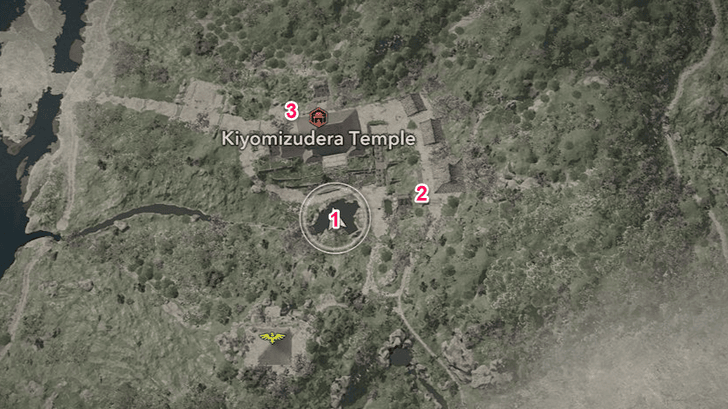 Kiyomizudera All Page Locations