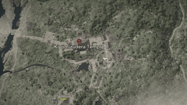 Kiyomizudera Lost Page 2 Map Location