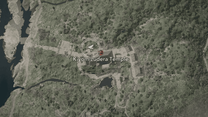 Kiyomizudera Lost Page 3 Map Location