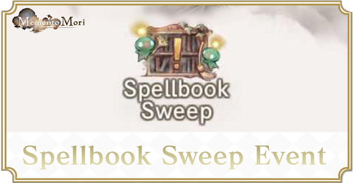 Spellbook Sweep Event