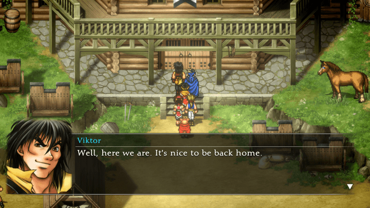 Suikoden 2 - Back at Mercenary Fortress