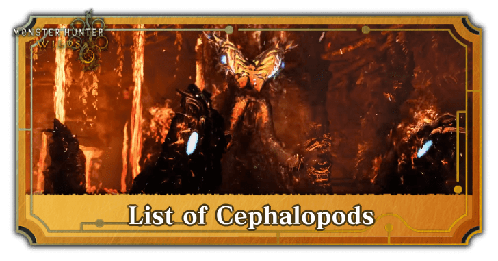 List of Cephalopods
