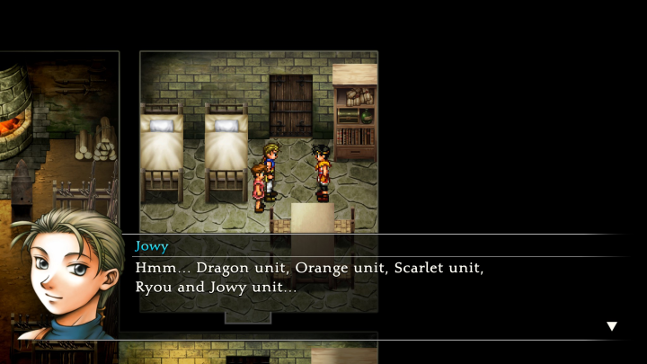 Suikoden 2 - Naming Your Unit