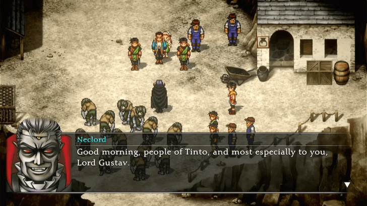 Suikoden 2 - Neclord Arrived at Tinto City