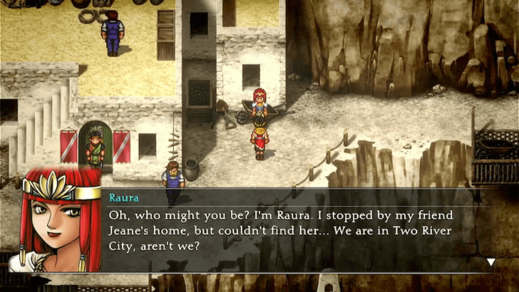 Suikoden 2 - Talk to Raura