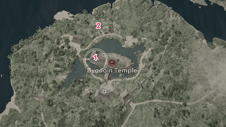 Byodoin All Lost Page Locations