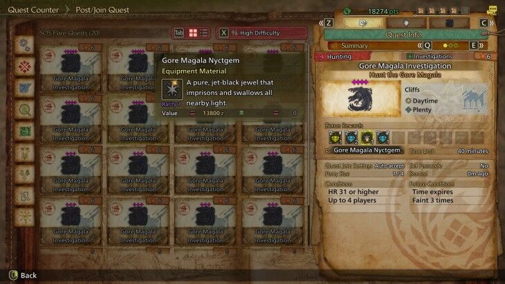 Gore Magala SOS Flare