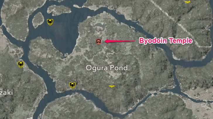 Byodoin Temple Location