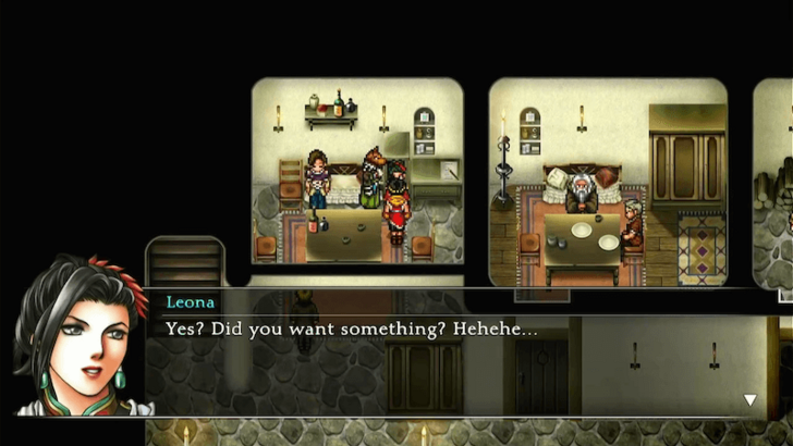 Suikoden 2 - Leona at Crom Village