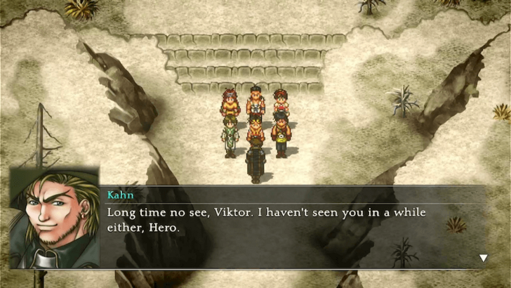 Suikoden 2 - Kahn Crom Village Exit
