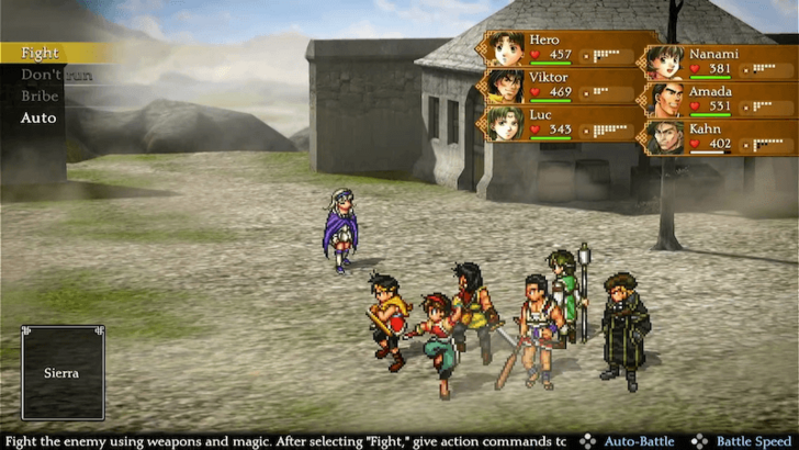 Suikoden 2 - Sierra Boss Fight