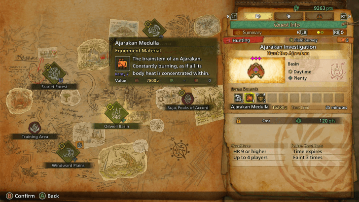 Ajarakan Medulla Investigation Reward