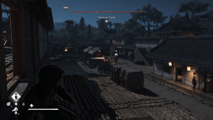 Takatsuki Castle Samurai Dasiho 1 Overworld Location