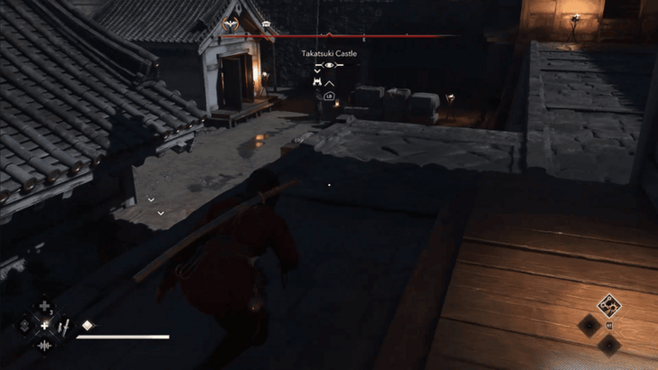 Takatsuki Castle Samurai Dasiho 1 Overworld Location