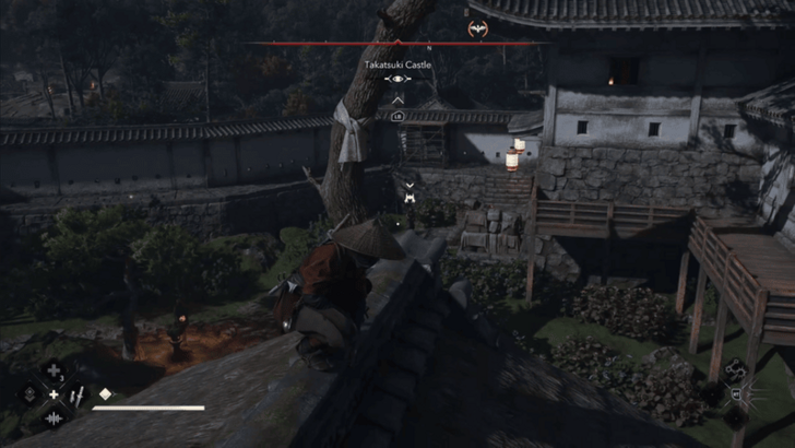 Takatsuki Castle Samurai Dasiho 3 Overworld Location