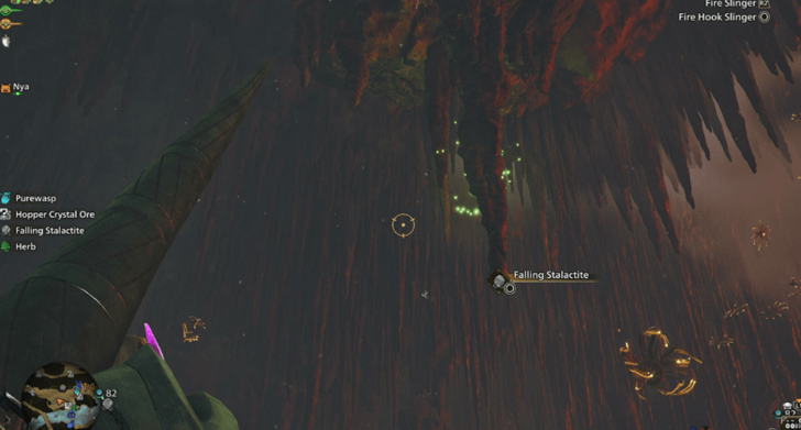 Monster Hunter Wilds - Falling Stalactite