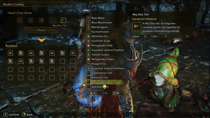 Monster Hunter Wilds Bonfire Cooking