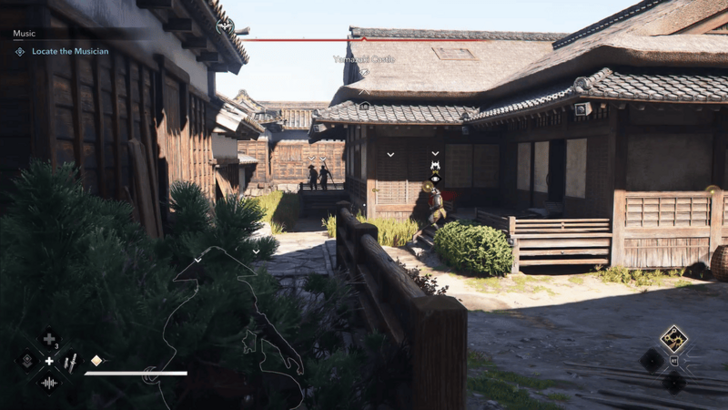 Yamazaki Castle Samurai Dasiho 1 Overworld Location