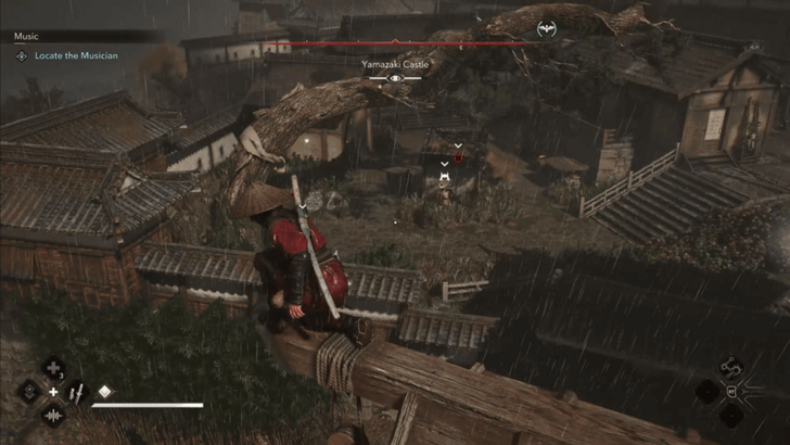 Yamazaki Castle Samurai Dasiho 1 Overworld Location