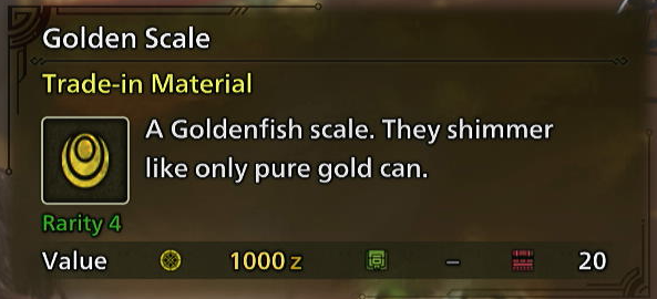 Golden Scale Sell
