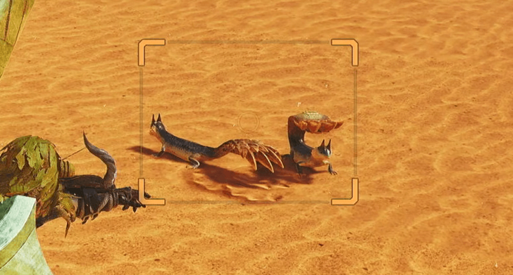 Tracktail Lizard In-Game