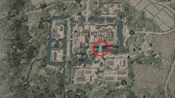 Shoryuji Castle Samurai Dasiho 1 Map Location