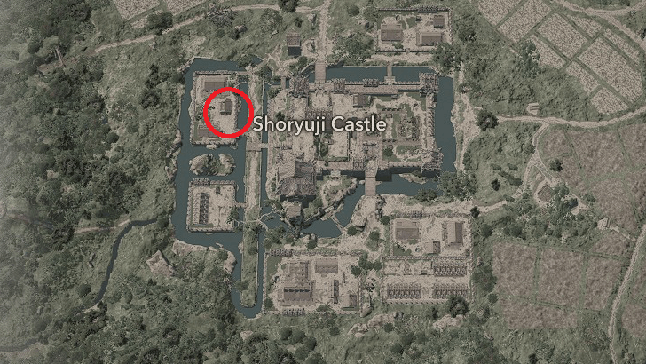 Shoryuji Castle Storage Shed map location