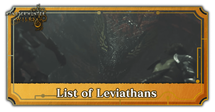 List of Leviathans