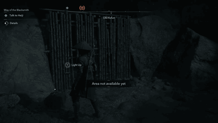 Old Kofun Blocked Passage