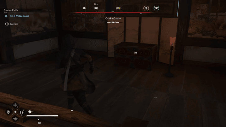 Osaka Castle Legendary Chest Location