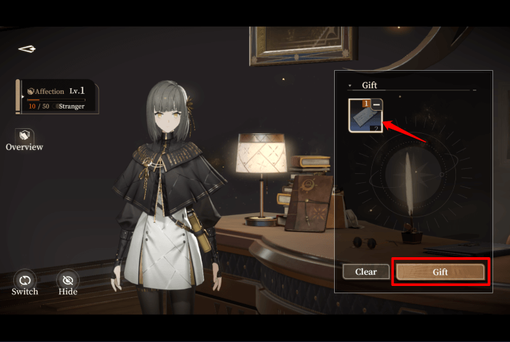 Black Beacon Accept Gift