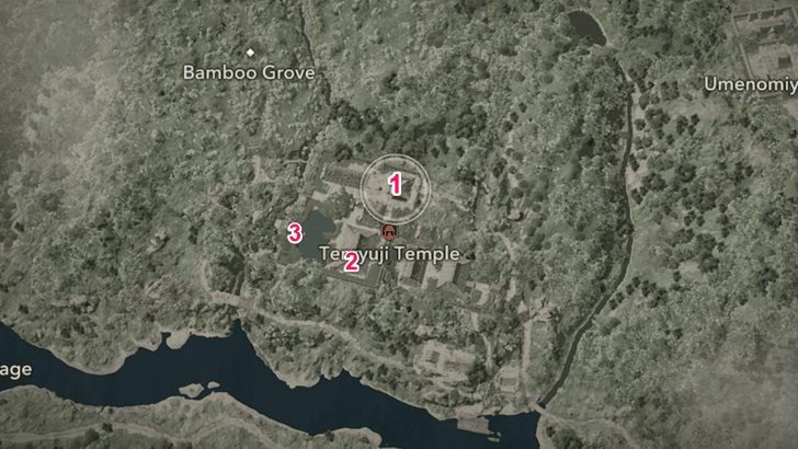 Tenryuji Temple All Lost Page Locations