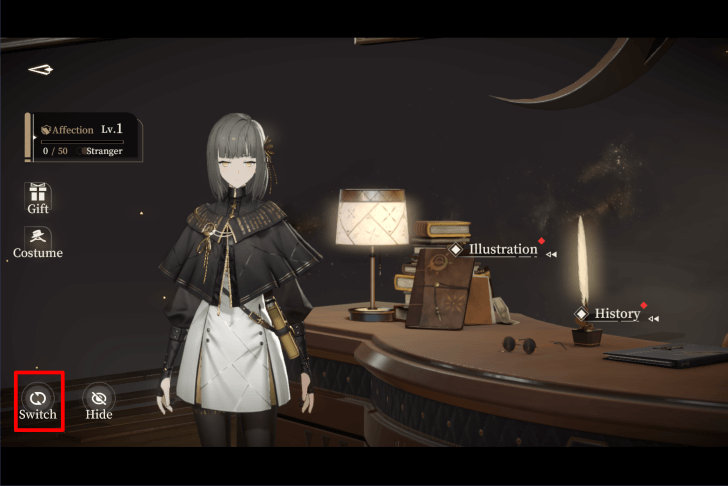 Black Beacon Open Switch