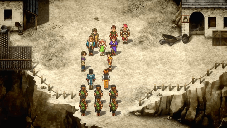 Suikoden 2 - Tinto City Center Cutscene