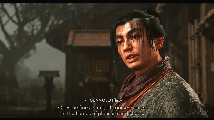 Gennojo Talking About His Sword