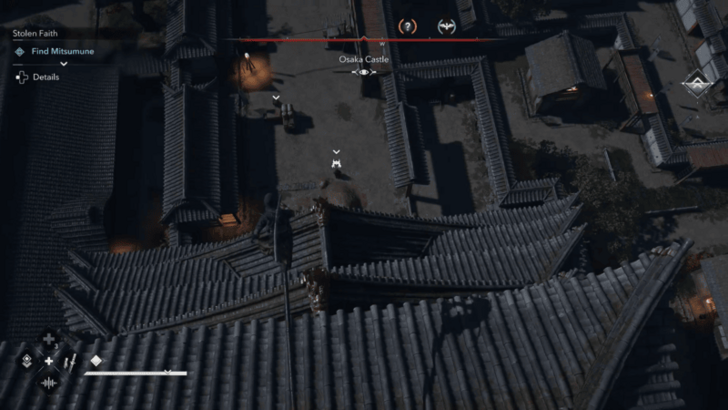 Osaka Castle Samurai Dasiho 3 Overworld Location