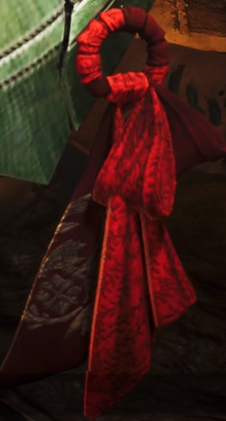 Hope Scarf: Crimson Icon