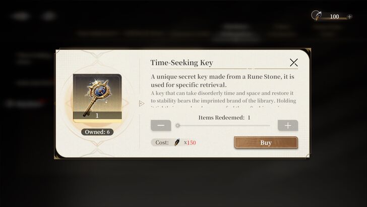 Rune Shard Time-Seeking Key