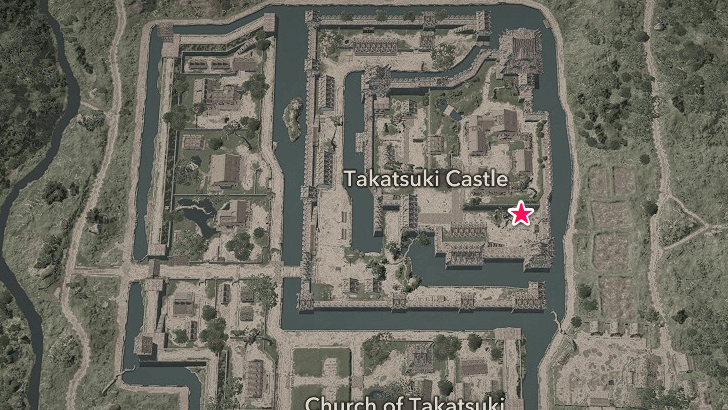 Takatsuki Castle Storage Shed map location