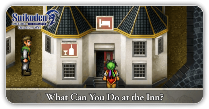 Suikoden 1 HD Remaster - What Can You Do at the Inn