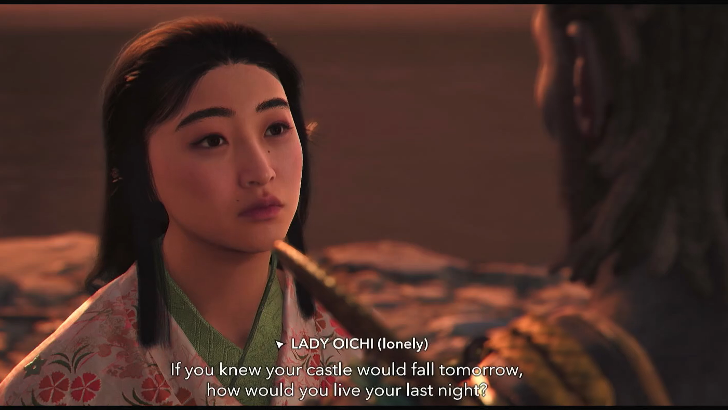 Yasuke First Flirt Lady Oichi