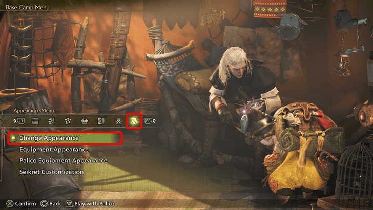 Monster Hunter Wilds Change Appearance Inside Base Camp