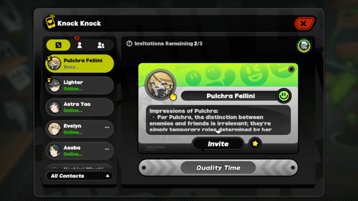 Looking for New Opportunities - Reach Friendly Rank With Pulchra