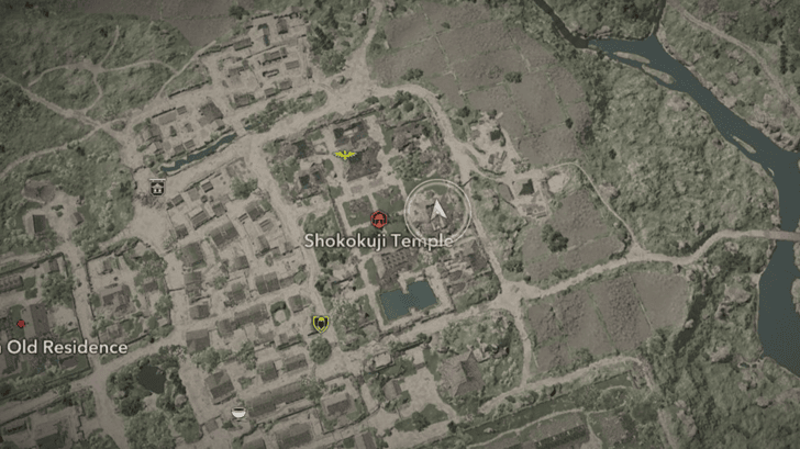 Shokokuji Lost Page 2 Map Location