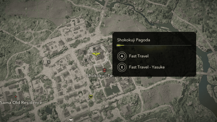 Shokokuji Lost Page 3 Map Location