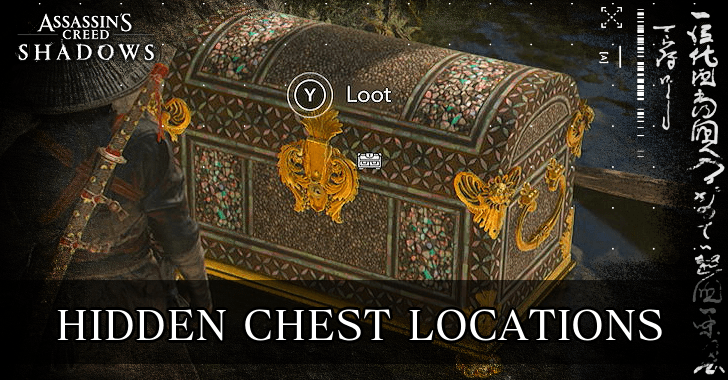 AC Shadows Hidden Chests Location