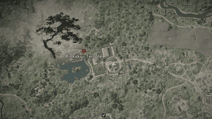 Kinkakuji Lost Page 1 Map Location