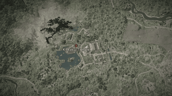 Kinkakuji Lost Page 2 Map Location